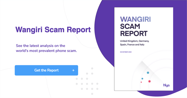 Get the Wangiri scam report