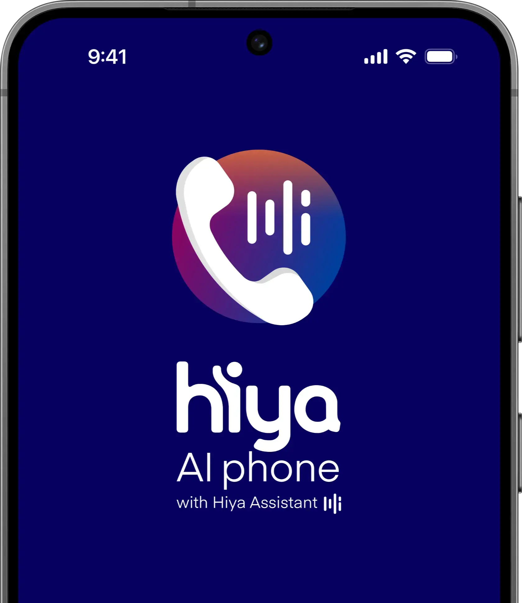 Hiya consumer app image